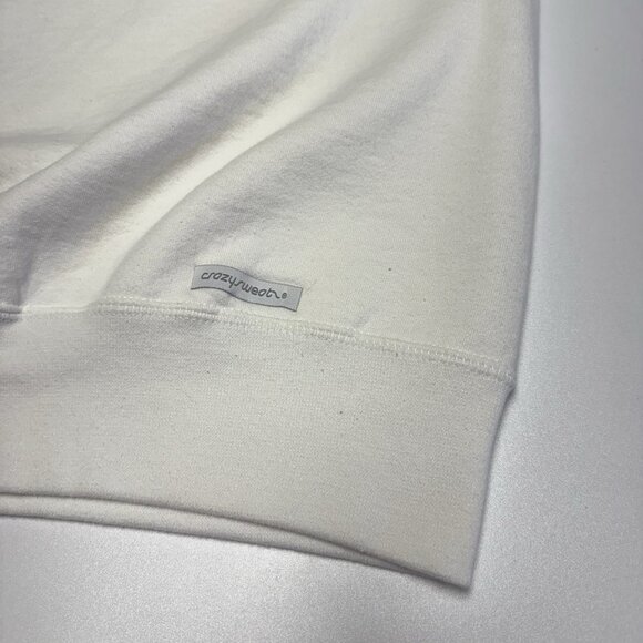 Vintage Crazy Shirts Kauai Crew Neck Sweatshirt Mens XL 26x27.5 White Hawaii - Picture 11 of 13